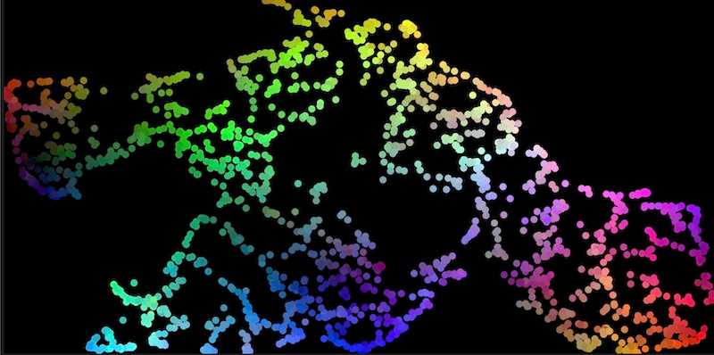 "UMAP - random embeddings" code example